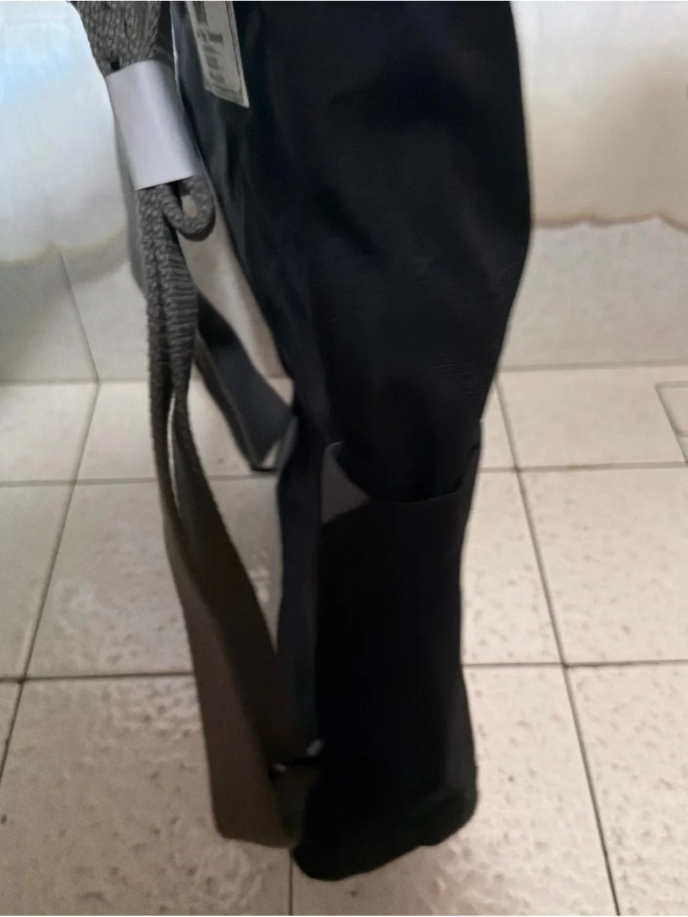 NWT Ori London Finchley A large Backpack rolltop laptop bag ECO BLACK GRAY